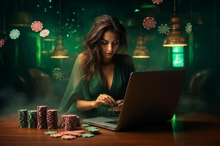 Tampilan permainan casino live dengan dealer berinteraksi secara online
